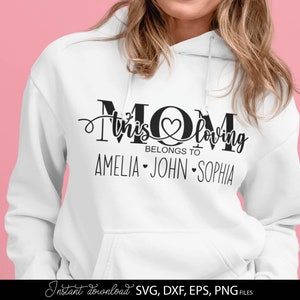 Best Mom Ever SVG | Mother Day SVG | Custom Mom Shirt SVG | Mother Birthday svg | Mom Heart svg | Mom Love png | Mom Life svg Files Cricut