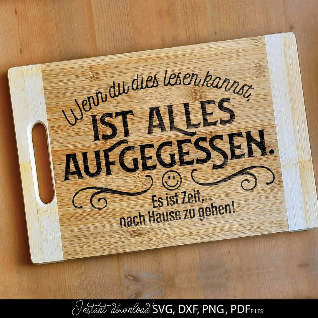 Deutsche Küche Plotterdatei SVG Png Deutsche Küche Plotterdatei SVG DXF