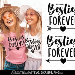 Besties Squad SVG | Meilleurs amis SVG | Week-end SVG filles | Meilleurs amis png | Chemises assorties svg | Svg fête des meilleurs amis | Voyage Besties, Besties Forever
