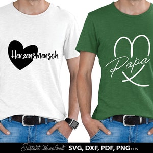 Papa SVG Bundle mit deutschen Sprüchen wie „Bester Papa“, „Coolster Papa“, „Papa ist mein Held“ und „Vatertag – Tag der Helden“. Enthält liebevolle und humorvolle Designs für Väter mit moderner Typografie und dekorativen Elementen. Perfekt geeignet für DIY Projekte wie T-Shirts, Tassen oder Geschenke zum Vatertag, Geburtstag oder als persönliche Überraschung für Papa.