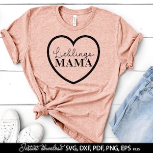 Plotterdatei Mama - Plotter Ideen - Geschenke Mama - Die Beste Mama SVG - Alles Liebe Muttertag - Cricut Silhouette Download Plotting Bundle