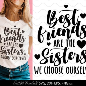Beste Freunde SVG | Freunde Shirts SVG | Mädchen Wochenende SVG | Mädchen Shirt svg | Freunde Verbunden svg | Besties | Schnitt Dateien Cricut, Silhouette