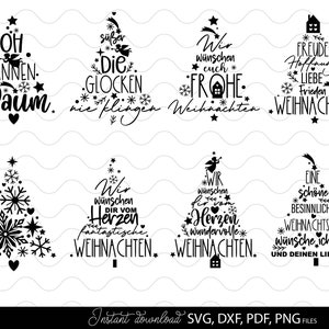 Plotterdateien Weihnachtsbaum Weihnachtsgeschenke Plotterdatei Weihnachtsbaum SVG Phrasen SVG Plotter Weihnachten Laserdatei Weihnacht