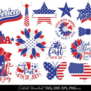 Paquete de svg del 4 de julio Make America Great Again, camiseta Png, paquete de svg del Día de la Independencia, svg del 4 de julio, svg patriótico png