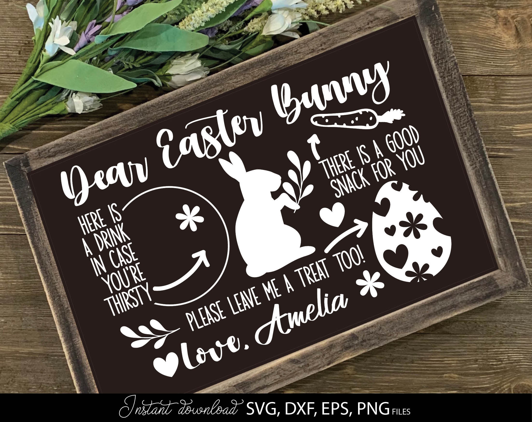 Easter Tray SVG Bundle Easter SVG Bundle Easter Placemat Etsy