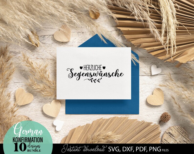 Konfirmation SVG Bundle mit christlichen Motiven wie Kreuz, Taube, Fischsymbol und Sprüchen wie „Einladung zur Konfirmation“, „Gottes Segen“ und „Herzlichen Glückwunsch“. Elegante und spirituelle Designs ideal für Karten, Einladungen oder Geschenke zur Konfirmation. Perfekt geeignet für DIY Projekte wie Drucke, Deko oder personalisierte Erinnerungsstücke für diesen besonderen religiösen Anlass.