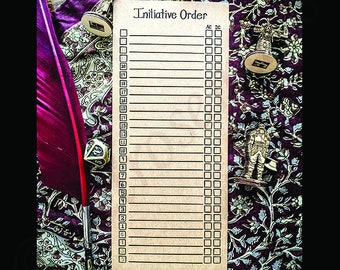 Initiative Order Tracker