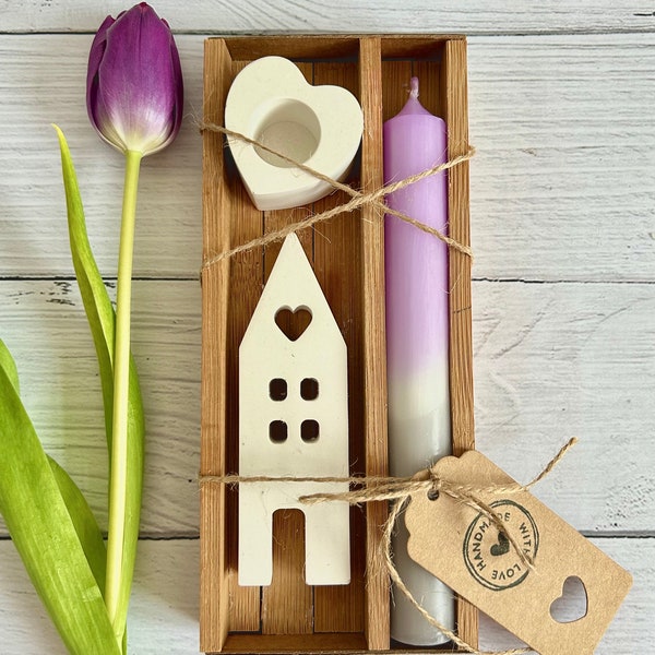 Kerzenset, Geschenkidee, Homedecor