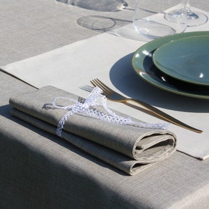 Christmas gift/ Personalized placemats / Table mats/ Embroidered placemats/ Cloth monogram placemats