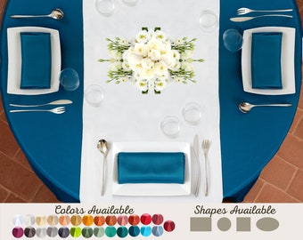 Waterproof tablecloth rectangle/Custom tablecloth oval/Tablecloth round/Tablecloth square/Outdoor tablecloth/Summer tablecloth