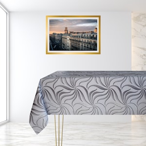 Waterproof tablecloth oval round square rectangle/Outdoor tablecloth available in different sizes and colors/Custom tablecloth
