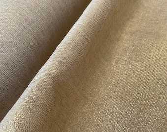 Gold fabric/Metallic gold fabric/Christmas Eve fabric/Shiny gold fabric for home decorations and clothing width 122"