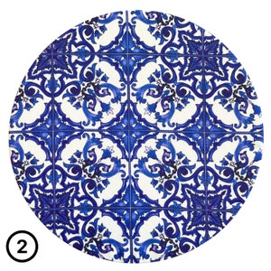 Charger plates majolica/ Wood charger plates with cotton cover/ Home decor/ Plate charger/ Wedding charger plates various patterns