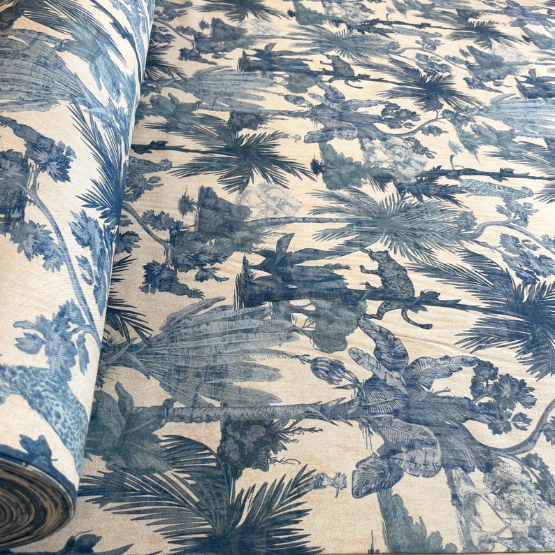 Tessuto jungle 280 cm per tovaglie e runner / Jungle fabric 280 cm for tablecloths and runners
