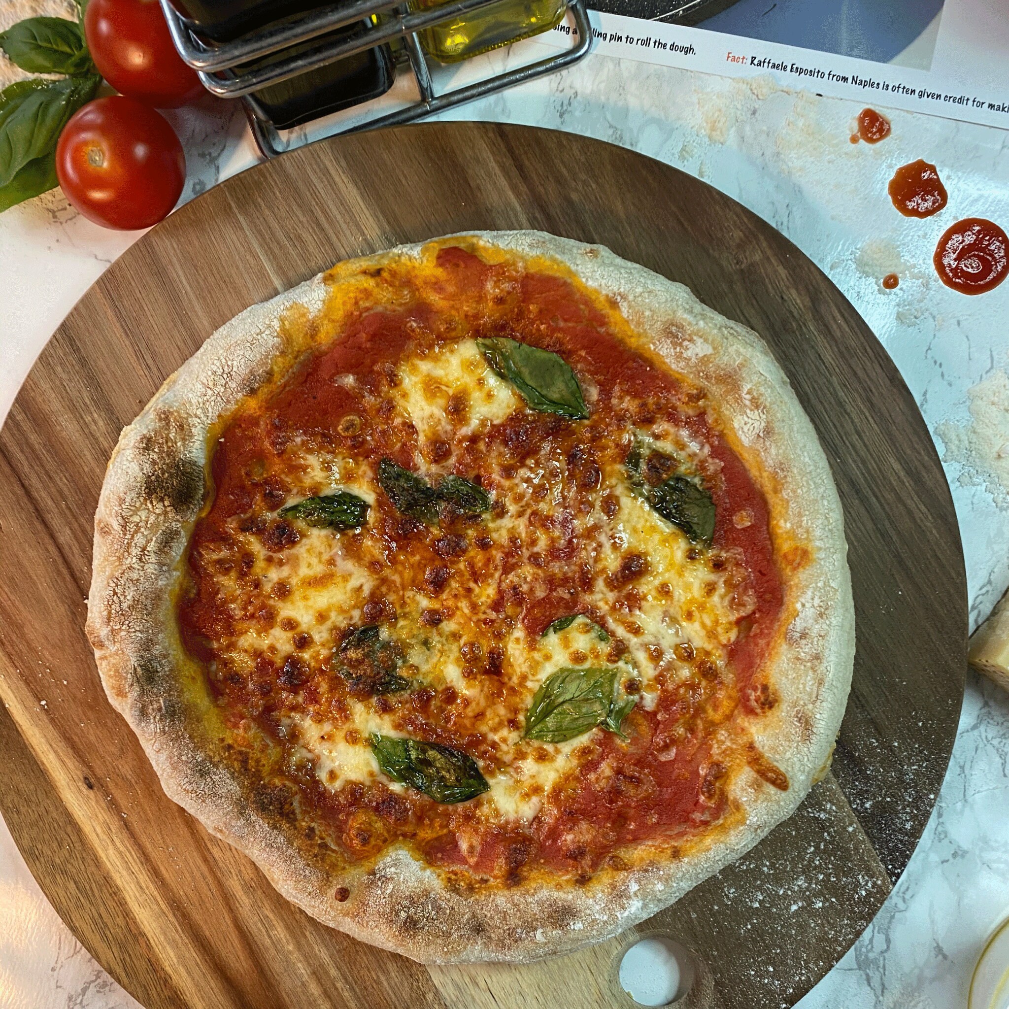 Vegan Margherita pizza kit Etsy