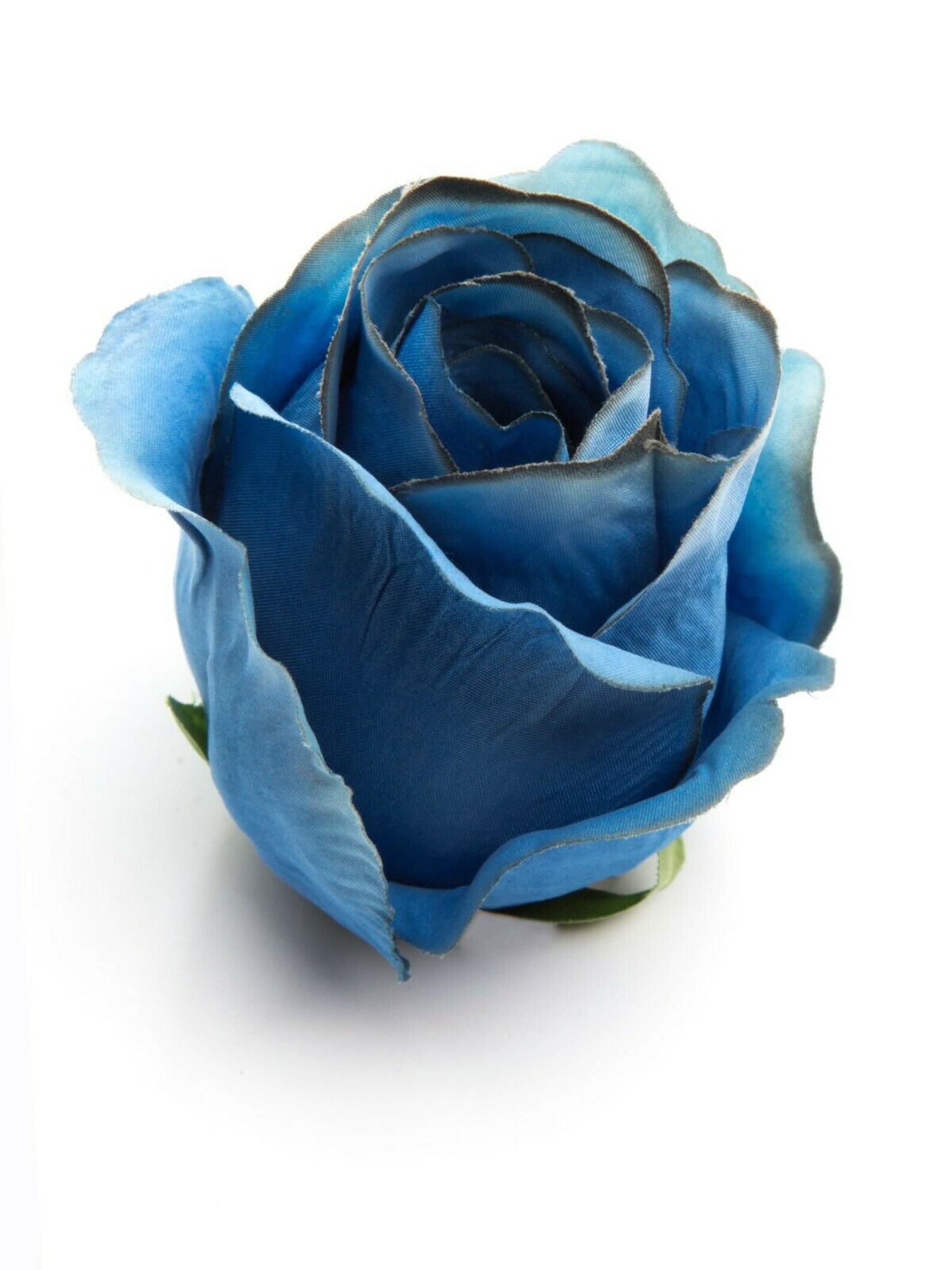 12 X Blue Silk Roses Artificial Flowers. Wedding Home Decor Etsy