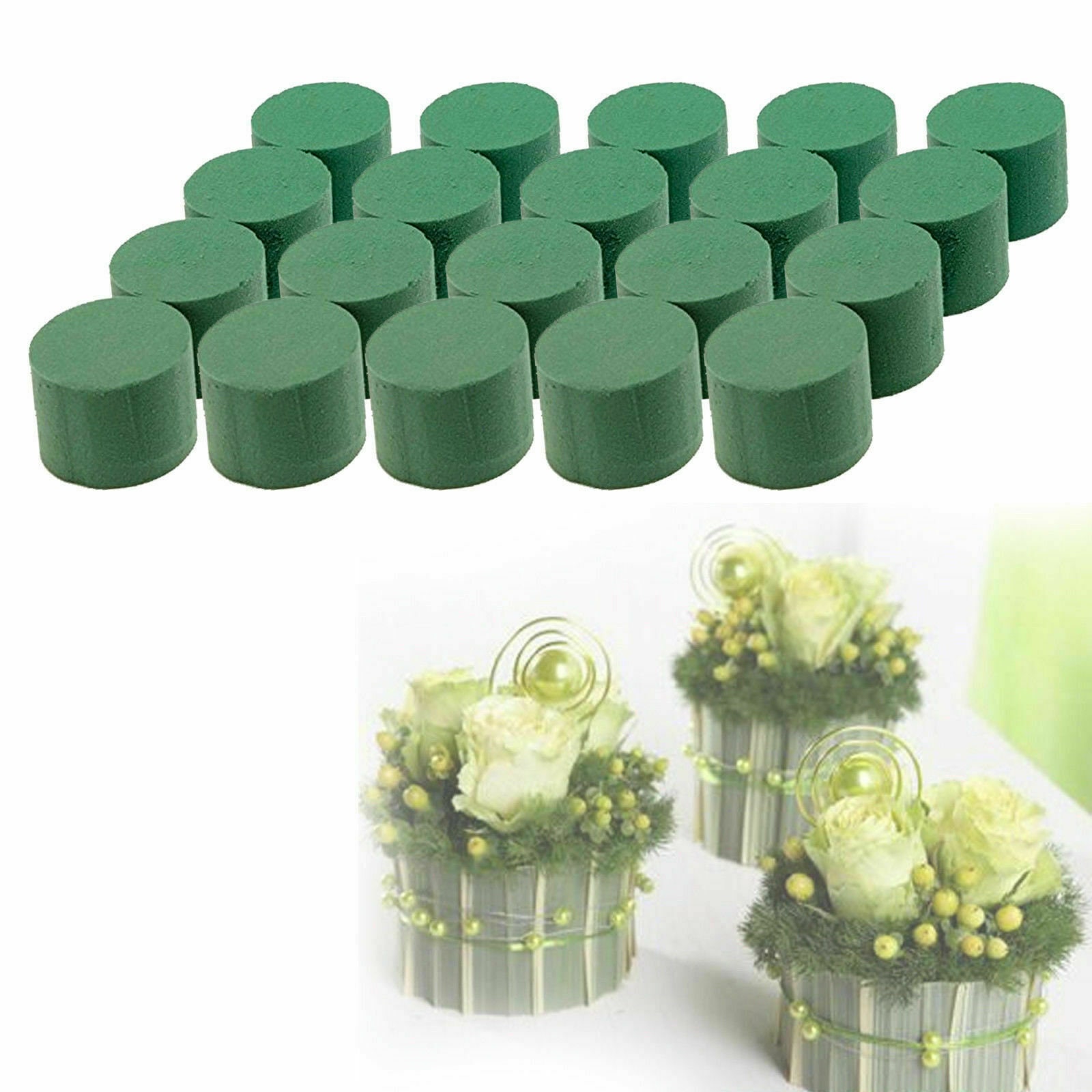 Oasis® Ideal Floral Foam Cylinders Round Fresh Flowers Sponge Etsy