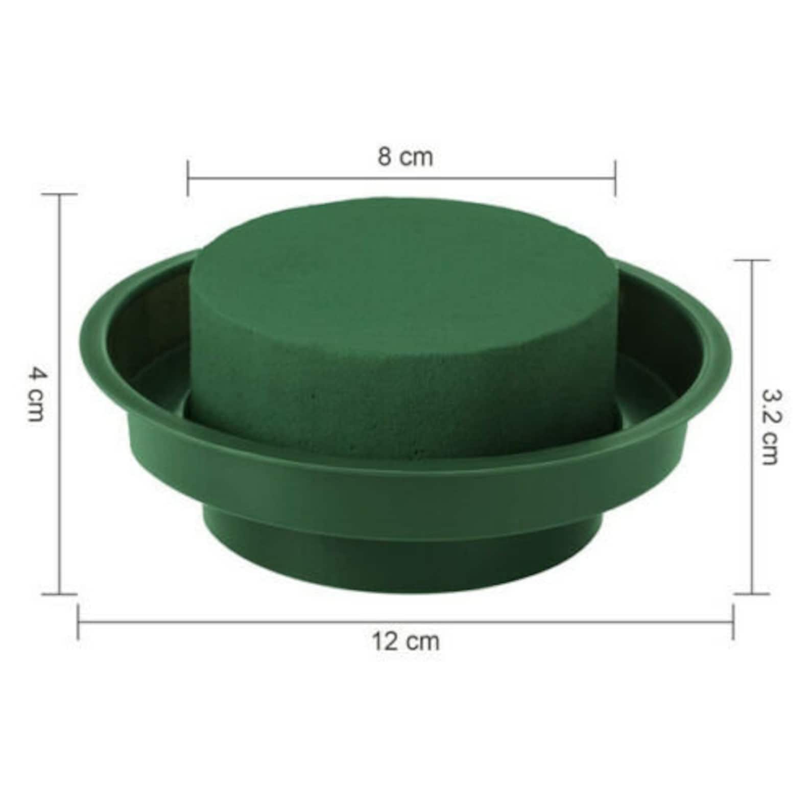 Oasis® Ideal Floral Foam Cylinders With Plastic Tray Round Etsy UK