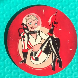 FALLOUT inspired NUKA COLA pin-up coaster