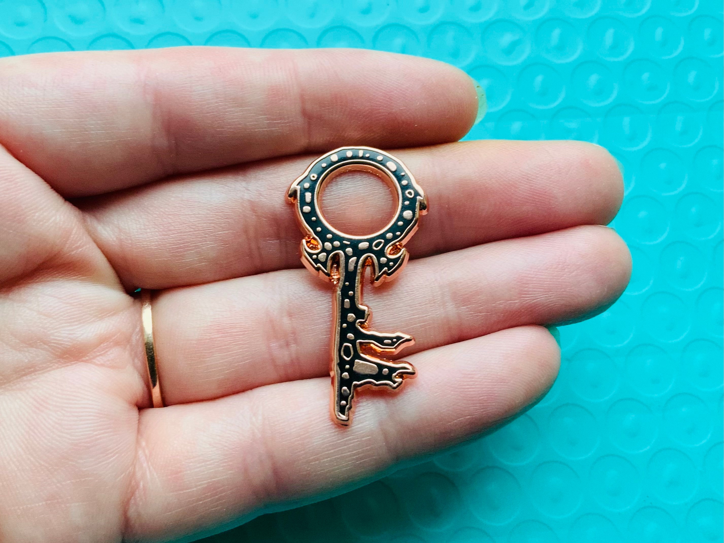 KEY to HELL 38mm / 1.5 Inch Copper Hard Enamel PIN Sandman - Etsy UK