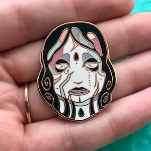 DESPAIR Sandman 38mm / 1.5 pulgadas cobre esmalte duro PIN Sueño