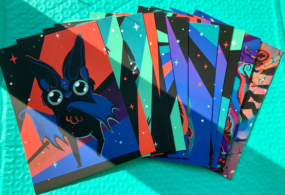 Cryptid Disco Post Card Set! - Etsy