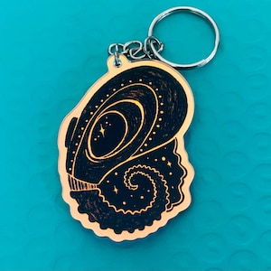 Dream HELM 2,5 inch holografische sleutelhanger Sandman geïnspireerd