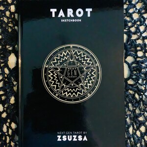 Next Gen Tarot *LIMITED EDITION* 1st printing Sketchbook A4 hardcover book