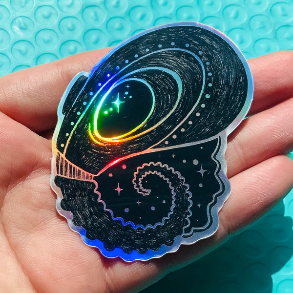 Dream’s HELM holographic sticker SANDMAN endless