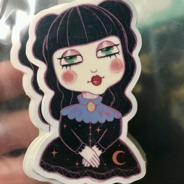 NADJA DOLL STICKER 7cm What We Do in the Shadows