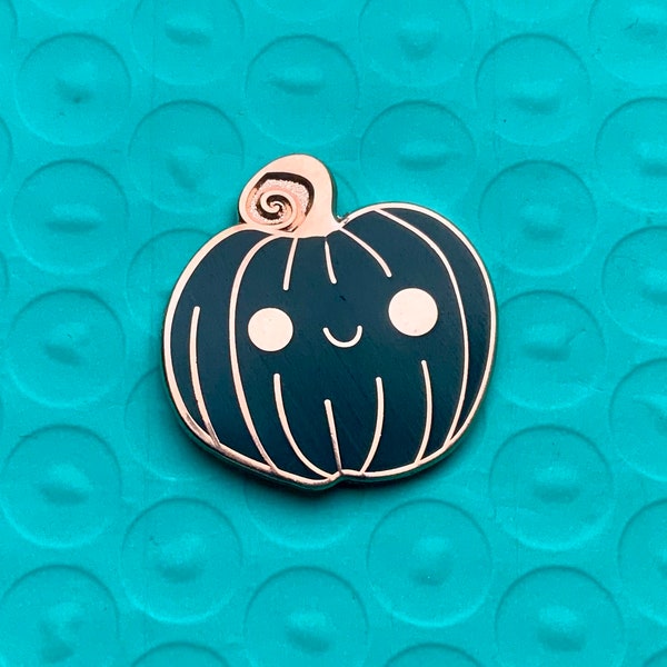 Szpilka z twardej miedzianej emalii PUMPKIN 1 cal - kolekcja Wild Wood