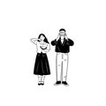 Custom Minimalist Line Art Portrait from Photo – Personalized Couple Illustration, Custom Portrait Drawing, Anniversary or Wedding Gift product logo