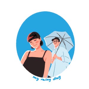 Digital couple portrait from photo | family illustration | wedding portrait | custom portrait