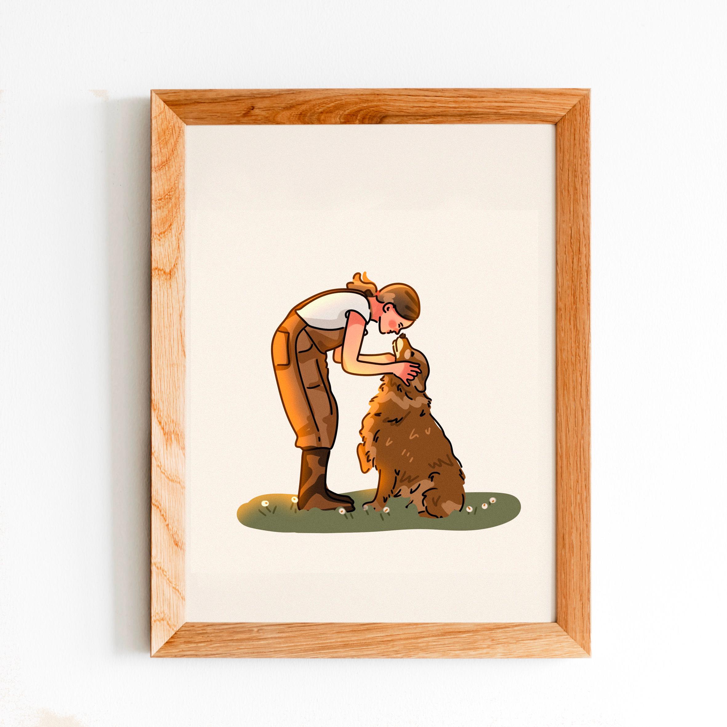 Custom mini birthday portrait, custom birthday drawing, wedding portrait, anniversary portrait from photo