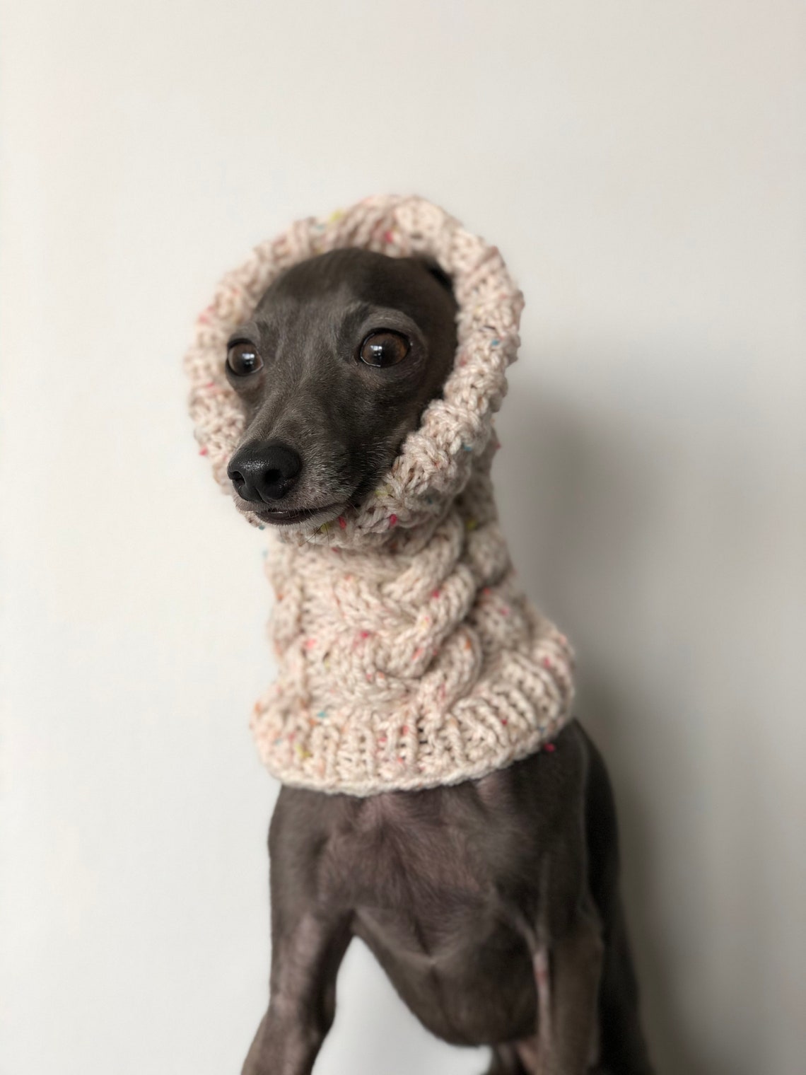Italian greyhound snood /turtleneck/ neck warmer / 100 Etsy