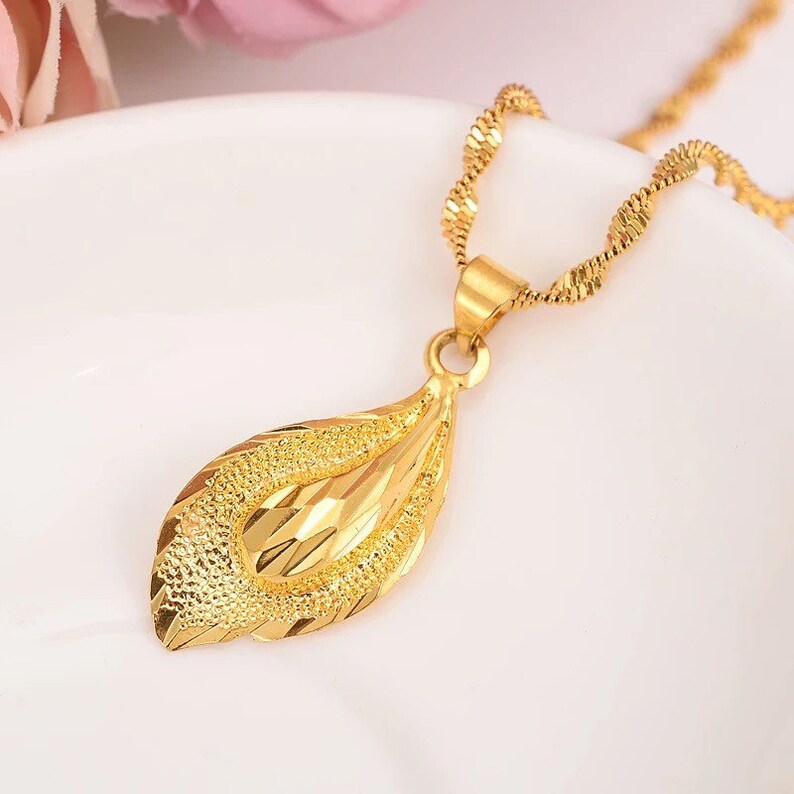 24k Gold Jewelry Set Dubai Gold Jewelry Set Jewelry Set for Etsy