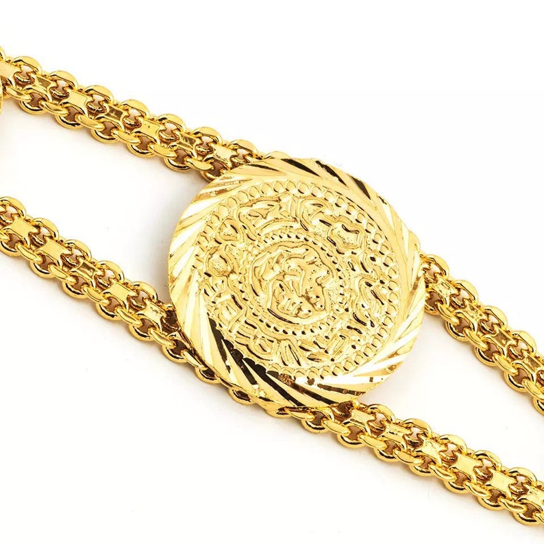 24K Gold Coin Jewelry Set for Women African Jewelry Jewelry Etsy