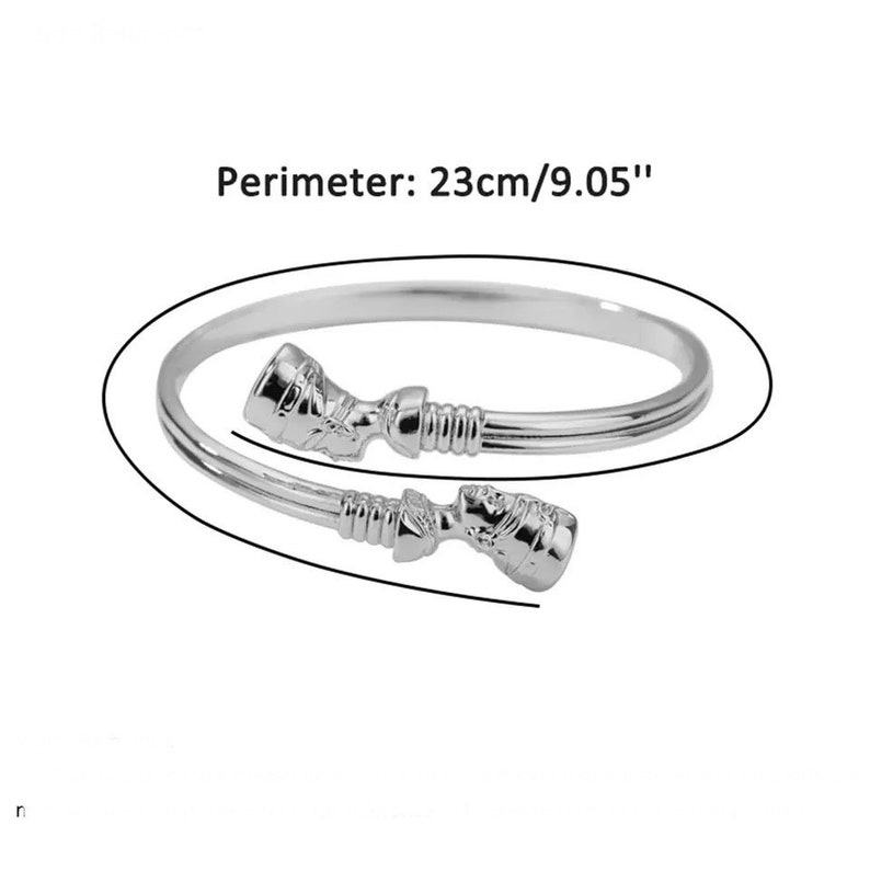 Cuff Bracelet Nefertiti Gold Cuff Bracelet Egyptian Queen Etsy