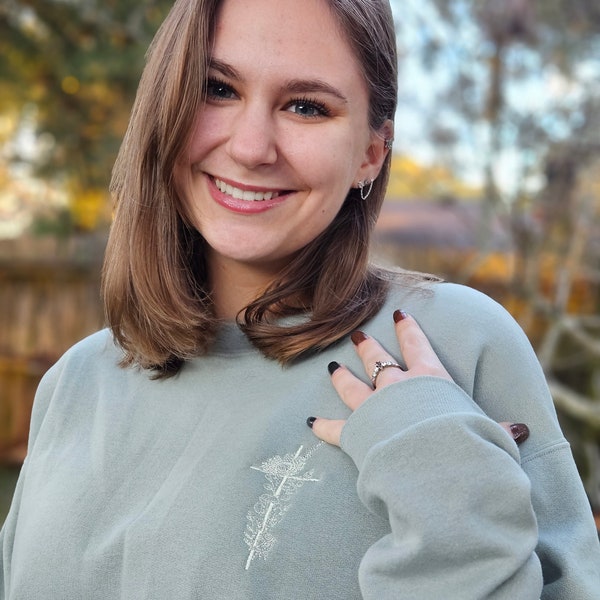 Flower Cross | GOD crewneck sweatshirts, Religious sweater | embroidered sweatshirt, God is good | power of prayer | Lord |Father | Jesus