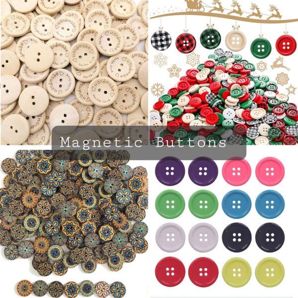 Magnetic Buttons for fabric headbands, ear savers, mask wearing, headband with buttons, nurses, medical field.