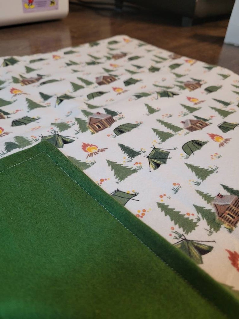 Double Sided Flannel/fleece Baby Blankets Etsy