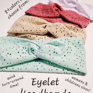 ÖGONHÅLL - Twist top turban mjuka och stretchiga hårband - pastellfärgade - damhårband - superstretchiga - begränsad tid! bild 1