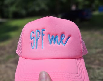 SPF ME sommarbasebollkeps unisex damkeps herrkeps truckerkeps specialdesignade kepsar