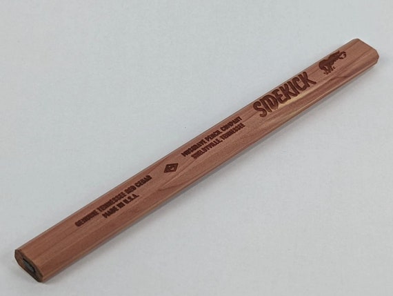 Sidekick Cedar Carpenters Pencil, 3 Pack, by Musgrave Pencils, Made in the  USA 