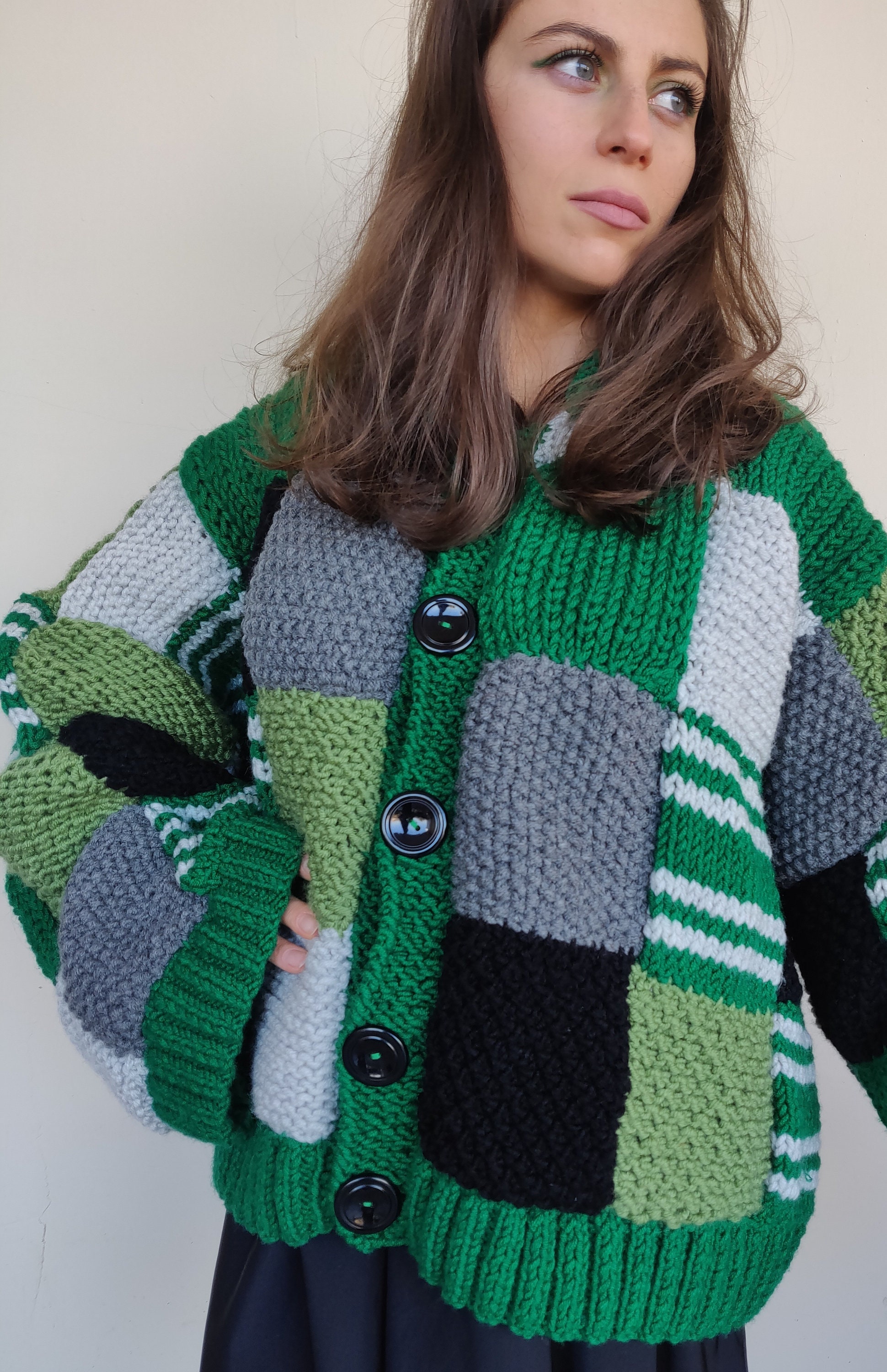 Harry Styles Cardigan Green Etsy