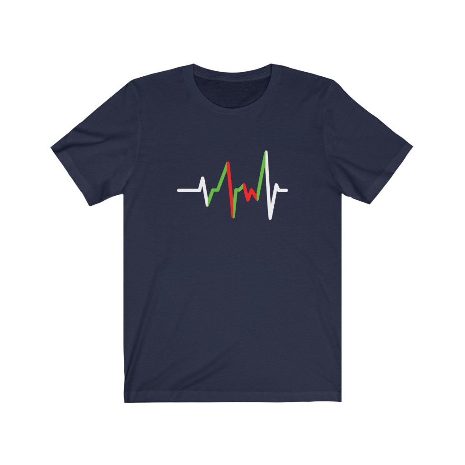 Heartbeat Unisex T-Shirt For Trader Trading Heartbeat Gift | Etsy