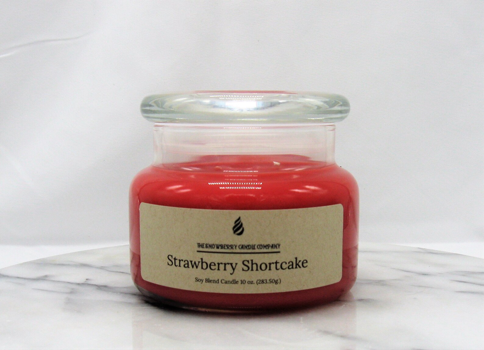 Strawberry Shortcake Soy Blend Candle 10 oz. Etsy