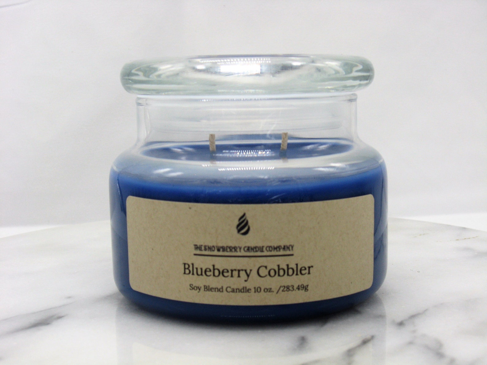 Blueberry Cobbler Soy Blend Candle 10 oz. Etsy