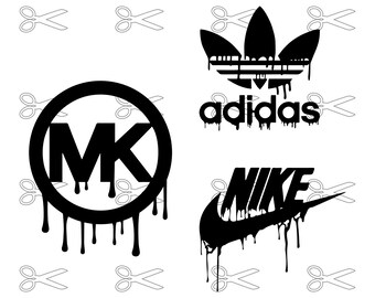 adidas dripping logo