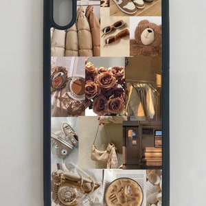 Mocha mood board phone case